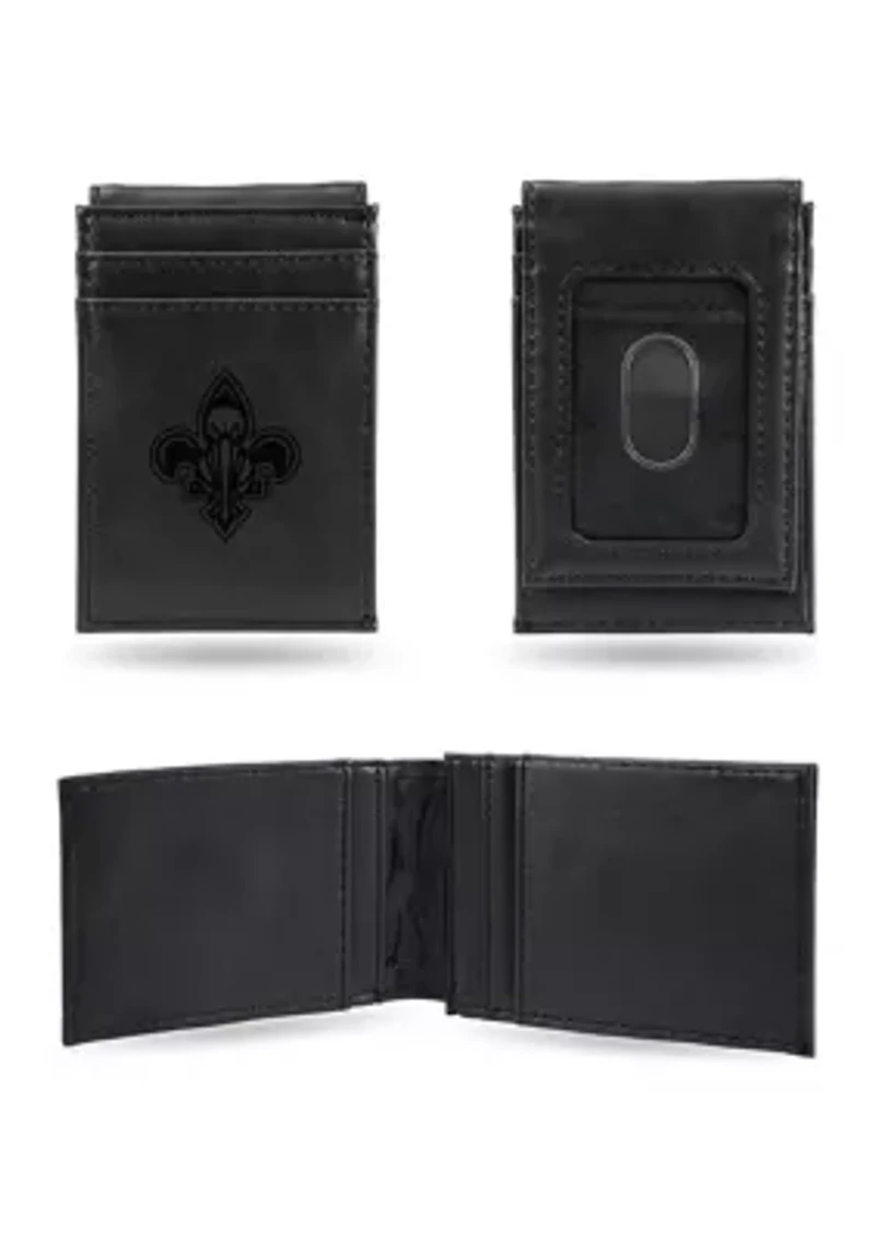 NBA New Orleans Pelicans Laser Engraved Wallet