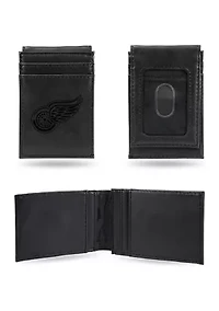 NHL Detroit Red Wings Laser Engraved Wallet