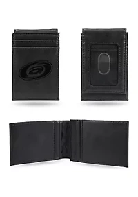 NHL Carolina Hurricanes Laser Engraved Wallet