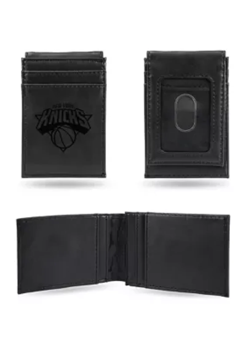 NBA New York Knicks Laser Engraved Wallet