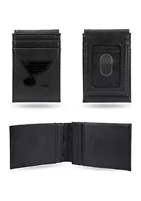 NHL St Louis Blues Laser Engraved Wallet
