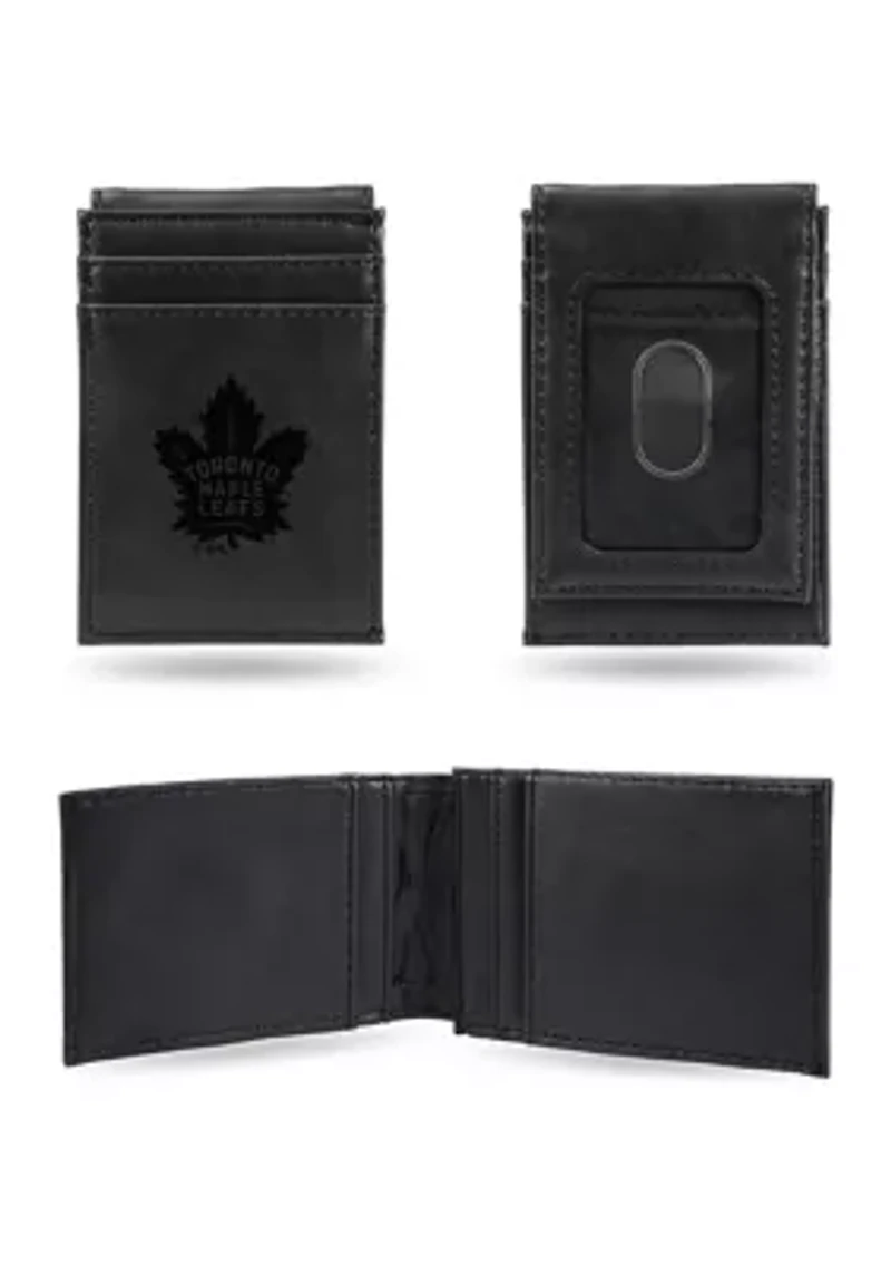 NHL Toronto Maple Leafs Laser Engraved Wallet
