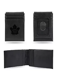 NHL Toronto Maple Leafs Laser Engraved Wallet