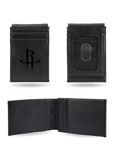 NBA Houston Rockets Laser Engraved Wallet