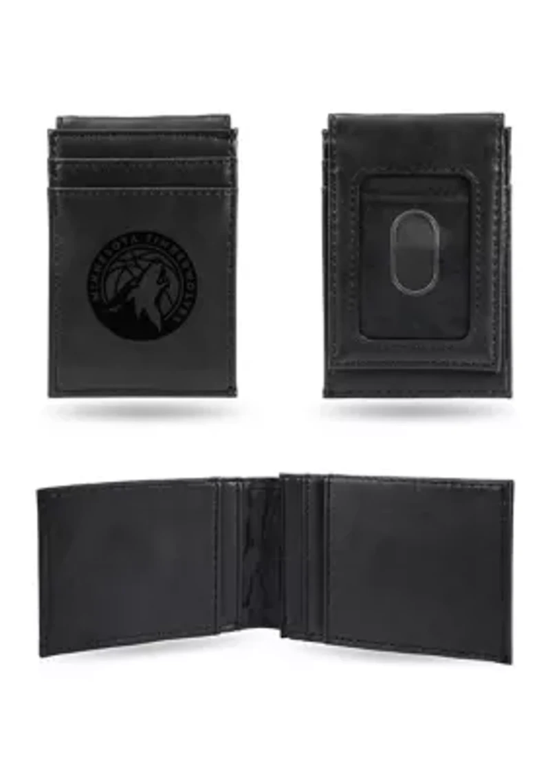 NBA Minnesota Timberwolves Laser Engraved Wallet