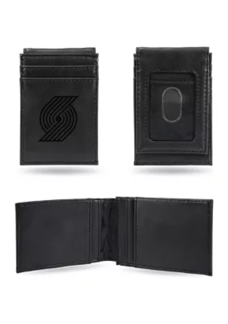 NBA Portland Trail Blazers Laser Engraved Wallet