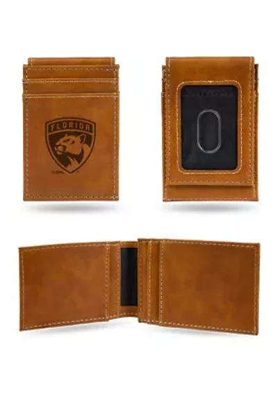 NHL Florida Panthers Laser Engraved Wallet