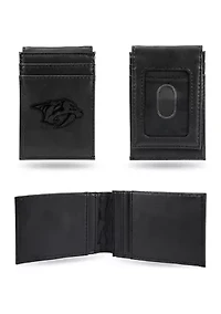 NHL Nashville Predators Laser Engraved Wallet