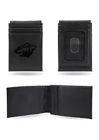 NHL Minnesota Wild Laser Engraved Wallet