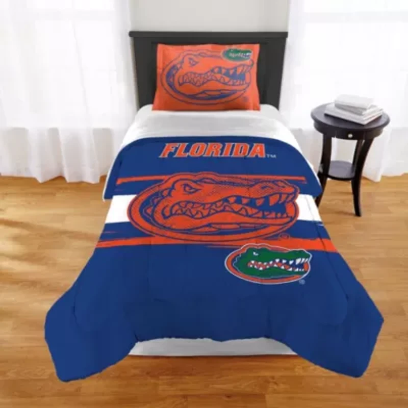NCAA Florida Gators Officially Licenced Comforter & Sham set
