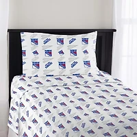 NHL Officially Licenced New York Rangers Sheet Set