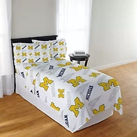 NCAA Officially Licenced Michigan Wolverines Sheet Set