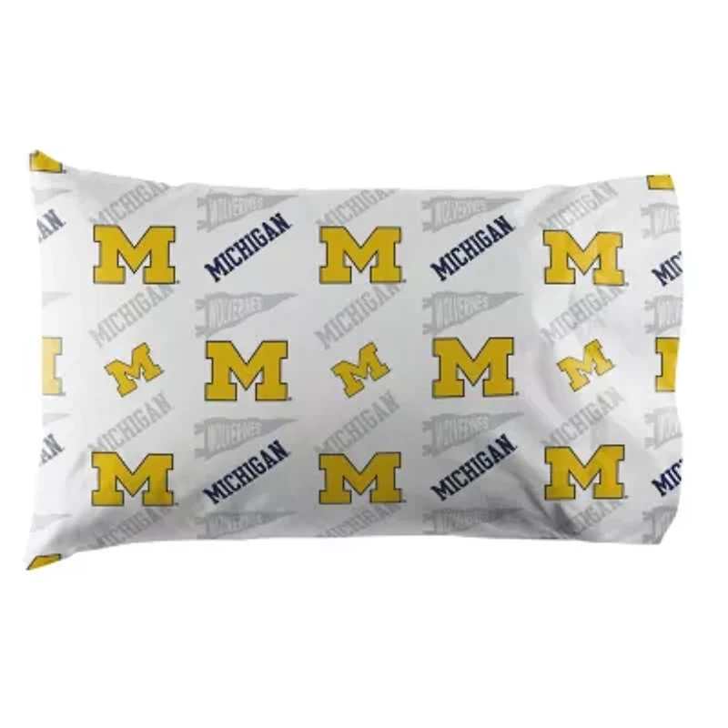 NCAA Officially Licenced Michigan Wolverines Sheet Set
