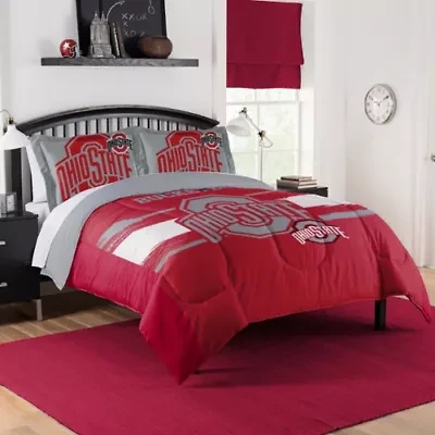 NCAA Ohio State Buckeyes Officially Licenced Comforter & Sham set