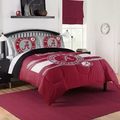 NCAA Alabama Crimson Tide Officially Licenced Comforter & Sham set