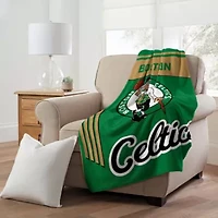 NBA Officially Licenced Boston Celtics 46" x 60" Microfiber Throw Blanket