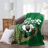 NBA Officially Licenced Boston Celtics 60" x 80" Raschel Throw Blanket