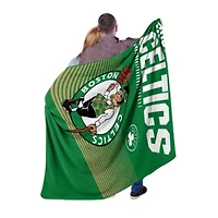 NBA Officially Licenced Boston Celtics 60" x 80" Raschel Throw Blanket