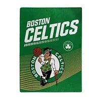 NBA Officially Licenced Boston Celtics 60" x 80" Raschel Throw Blanket