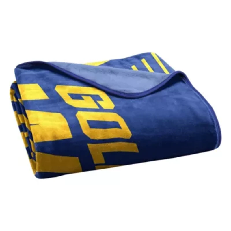 NBA Officially Licenced Golden State Warriors 60" x 80" Raschel Throw Blanket