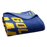 NBA Officially Licenced Golden State Warriors 60" x 80" Raschel Throw Blanket