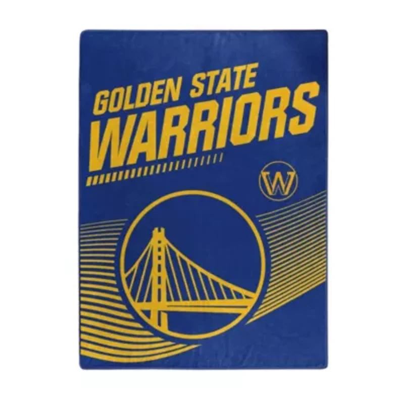 NBA Officially Licenced Golden State Warriors 60" x 80" Raschel Throw Blanket