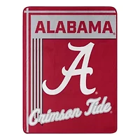 NCAA Officially Licenced Alabama Crimson Tide 46" x 60" Microfiber Throw Blanket