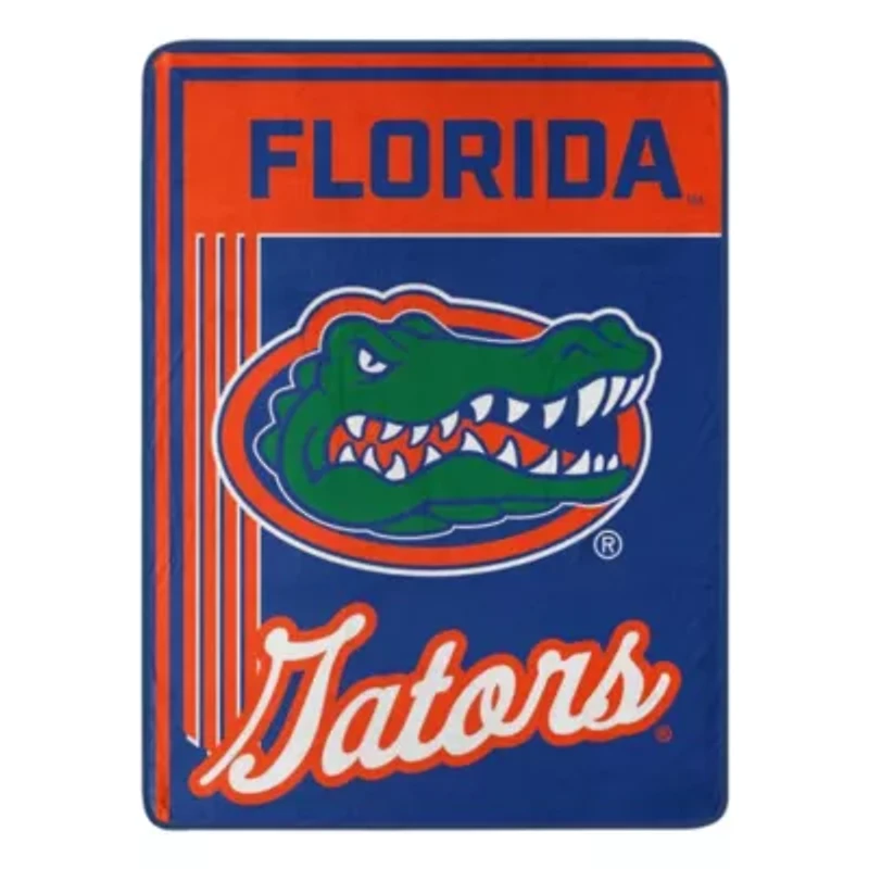NCAA Officially Licenced Florida Gators 46" x 60" Microfiber Throw Blanket
