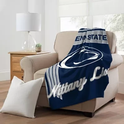 NCAA Officially Licensed Penn State Nittany Lions 46" x 60" Microfiber Throw Blanket