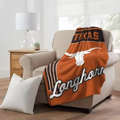 NCAA Officially Licensed Texas Longhorns 46" x 60" Microfiber Throw Blanket