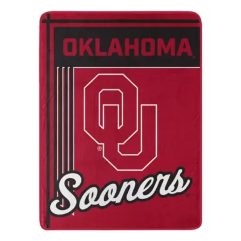 NCAA Officially Licensed Oklahoma Sooners 46" x 60" Microfiber Throw Blanket