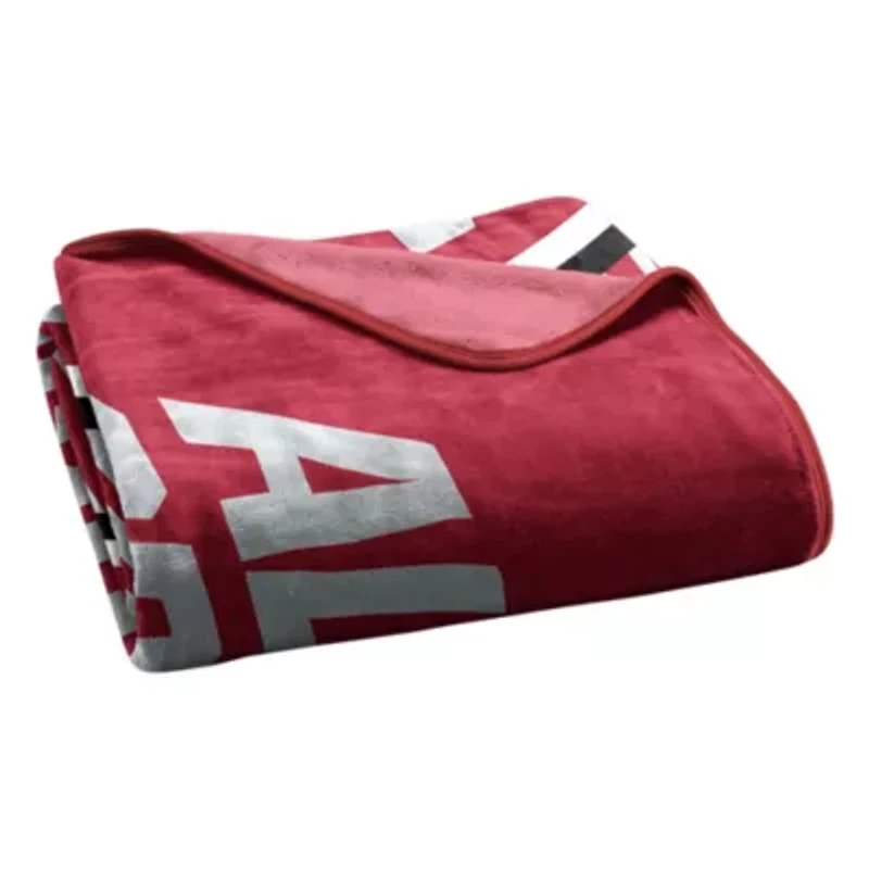 NCAA Officially Licenced Alabama Crimson Tide 60" x 80" Raschel Throw Blanket