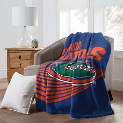 NCAA Officially Licenced Florida Gators 60" x 80" Raschel Throw Blanket