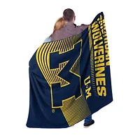 NCAA Officially Licenced Michigan Wolverines 60" x 80" Raschel Throw Blanket