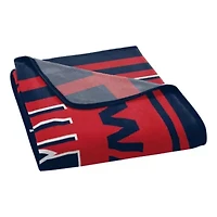 NHL Officially Licensed Washington Capitals 46" x 60" Microfiber Throw Blanket
