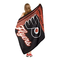 NHL Officially Licensed Philadelphia Flyers 46" x 60" Microfiber Throw Blanket