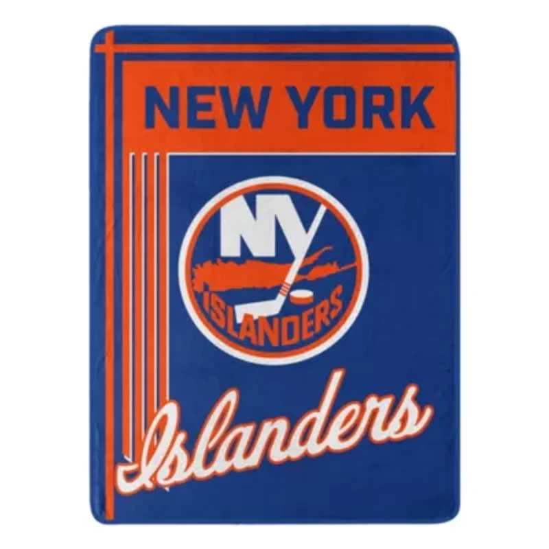 NHL Officially Licensed New York Islanders 46" x 60" Microfiber Throw Blanket