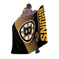 NHL Officially Licenced Boston Bruins 60" x 80" Raschel Throw Blanket