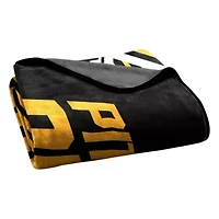 NHL Officially Licenced Pittsburgh Penguins 60" x 80" Raschel Throw Blanket