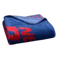 NHL Officially Licenced New York Rangers 60" x 80" Raschel Throw Blanket