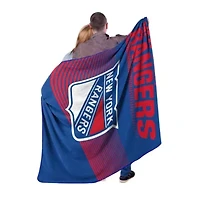NHL Officially Licenced New York Rangers 60" x 80" Raschel Throw Blanket