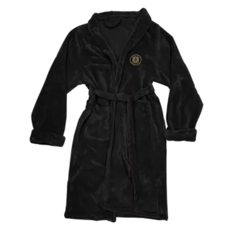 NHL Officially Licenced Boston Bruins Men's Silk Touch Bathrobe L/XL
