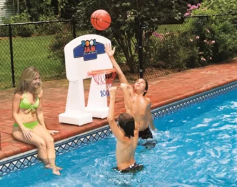 Pool Jam Inground Water Basketball Game - 32.5"