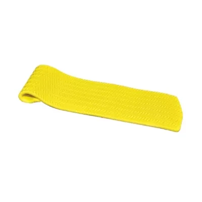 Floating Rippled Swimming Pool Mattress Raft - 74" - Yellow