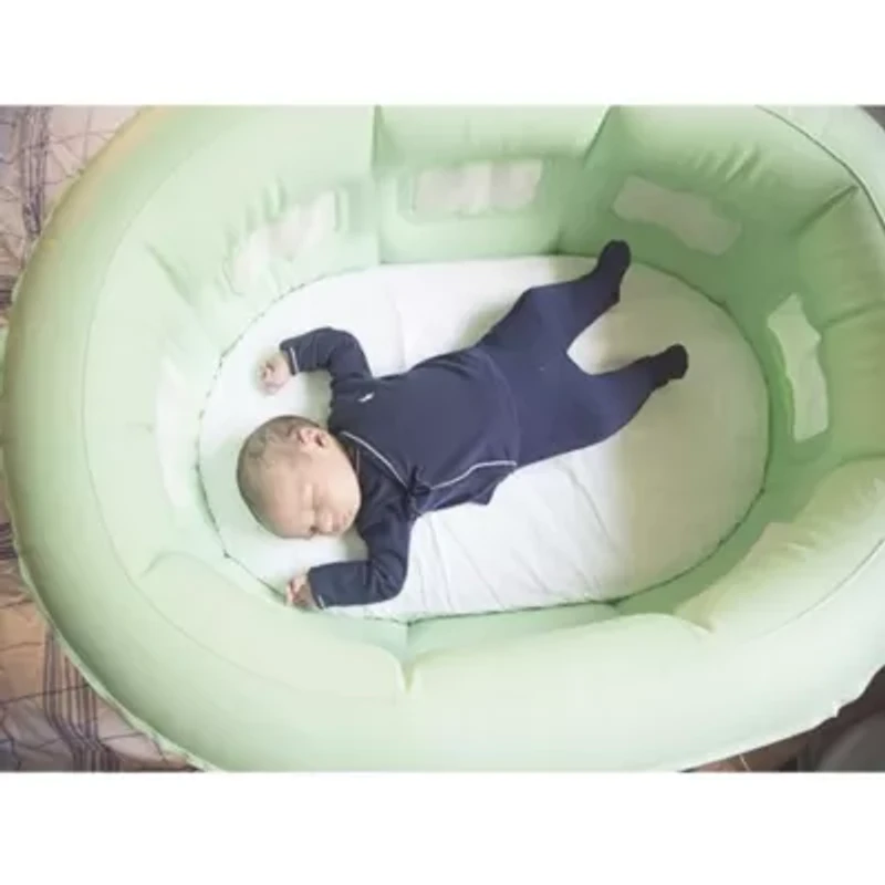 4-in-1 Room to Grow Portable Inflatable Baby Bathinet - Green