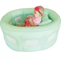 4-in-1 Room to Grow Portable Inflatable Baby Bathinet - Green