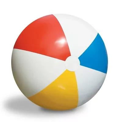 Inflatable 6 Panel Beach Ball - 36" - Multi-Color
