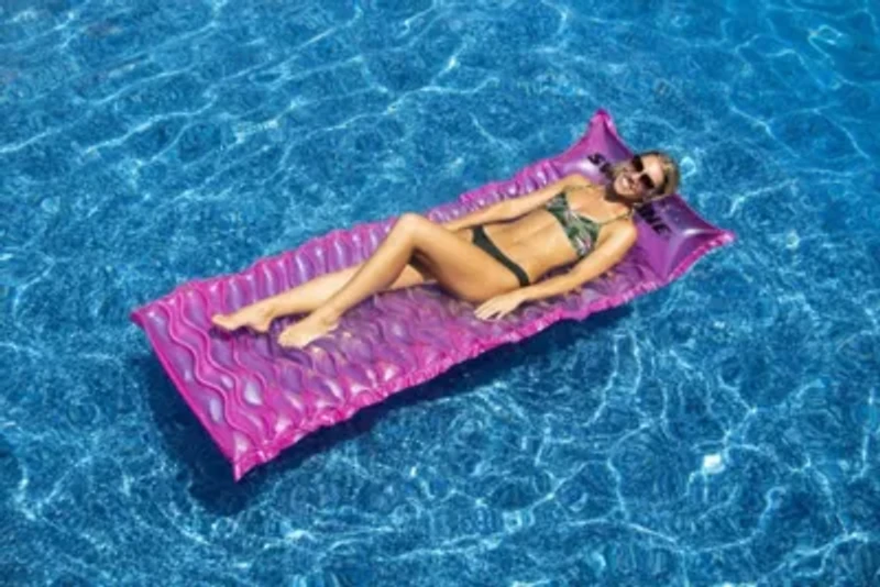 Inflatable Insta-Matt Swimming Pool Air Mattress Float - 72" - Pink