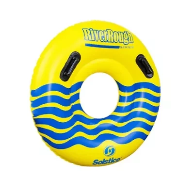 Inflatable River Rough Swimming Pool Ring Tube with Handles - 48"