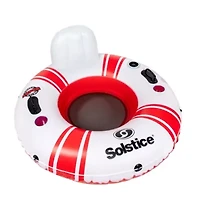 Inflatable Swimming Pool Inner Tube Float - 46" - Red and White